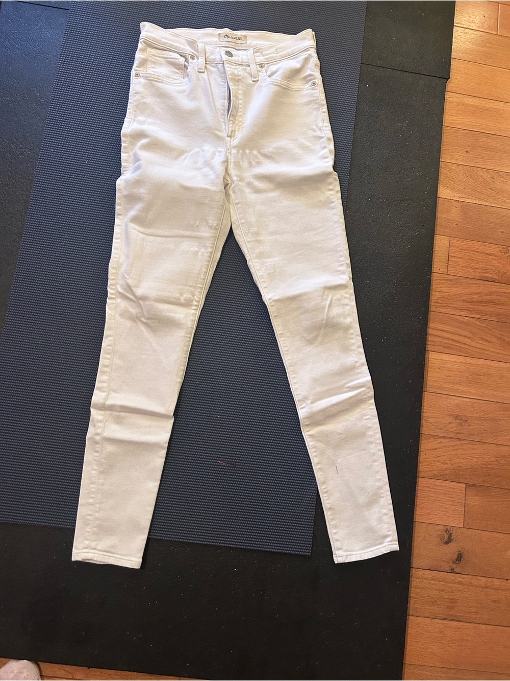 Women's White High-Rise Skinny Jeans